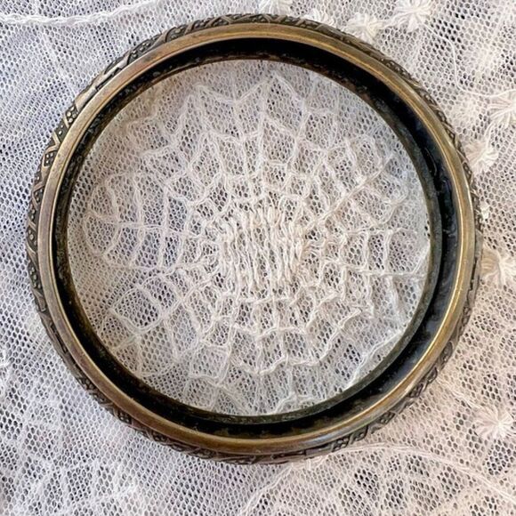 Premier Designs “Hamilton” Ethnic Brass Bangle - Picture 3 of 9